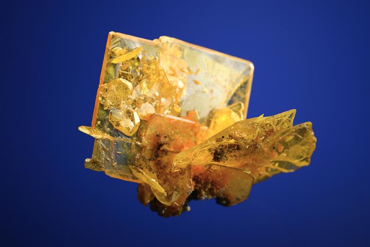 WULFENITE with MIMETITE